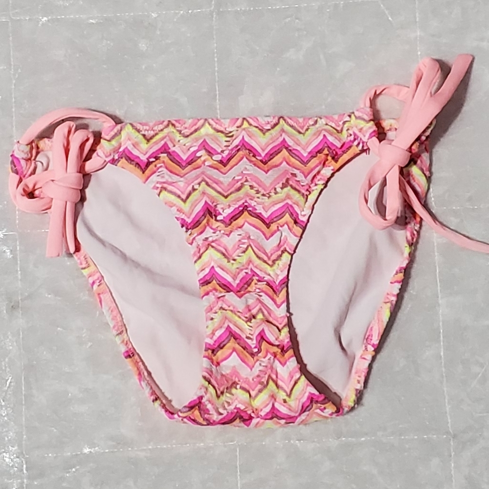 NWOT Victoria Secret Pink Print Bikini Bottoms